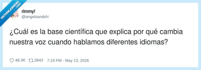 voz,idiomas,ciencia,comunicación,neurociencia
